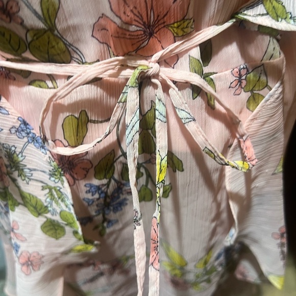 Tommy Hilfiger Pink Ruffled Wrap Sundress - Picture 5 of 7